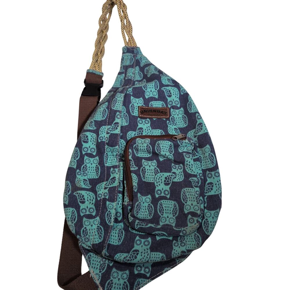 Unionbay Sling Bag Backpack Owl Print Crossbody Bag